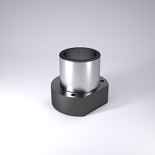 FLANGED GUIDE BUSH, FOR BALL BEARING, ISO 9448-5