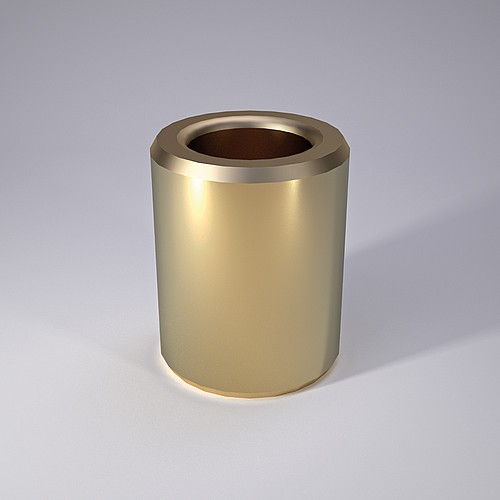 2051.72. Bague de guidage ECO-LINE, Bronze avec anneaux de lubrifiant solide, ISO 9448-2