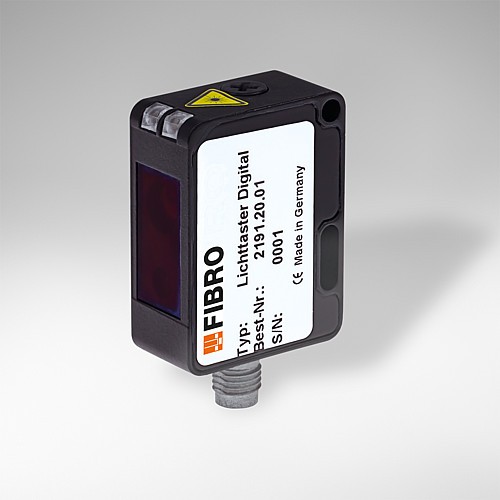 2191.20.01 Laser diffuse sensor with background supression, digital