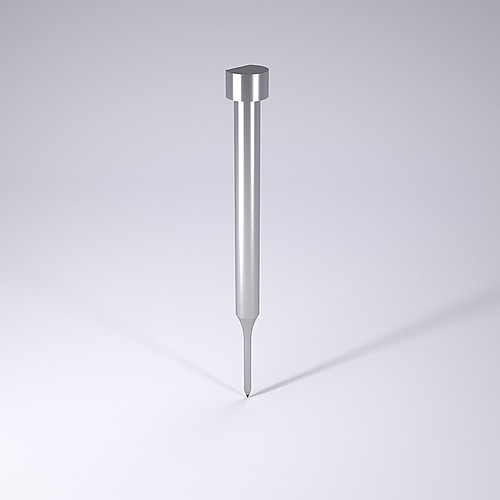 2261. Pilot pin with tapered tip, ISO 8020