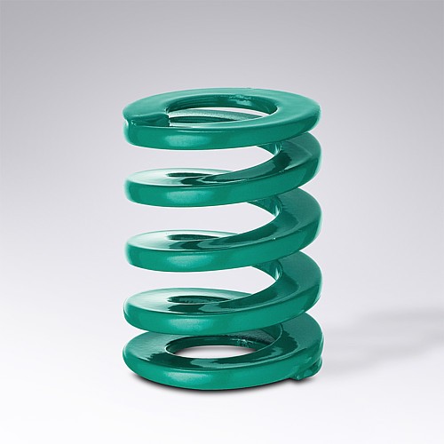 241.14. High performance compression spring, SF, Colour Green, DIN ISO 10243