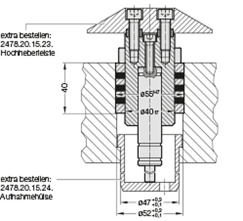 2478.20.15.40. Universelle Hochhebereinheit, nach BMW-Norm