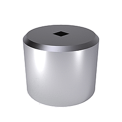 2602. Schneidbuchse ohne Bund, zylindrisch